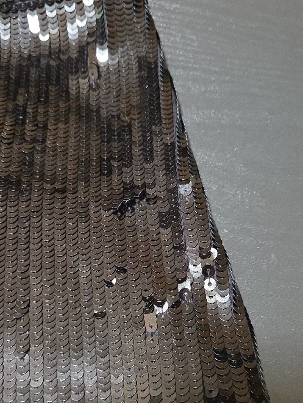 Express Black Stretch Shorts with Sequin Detail - Picture 7 of 11